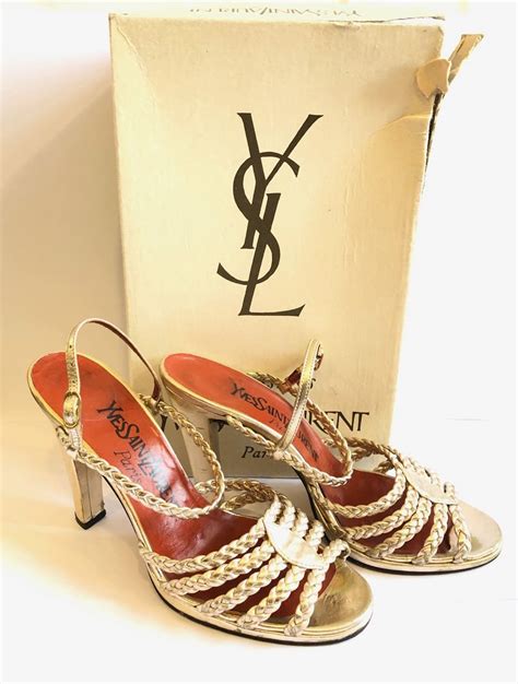 vintage yves saint laurent shoes|yves saint laurent shoes outlet.